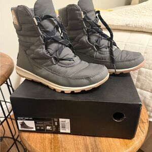 Sorel Gray Winter Boots